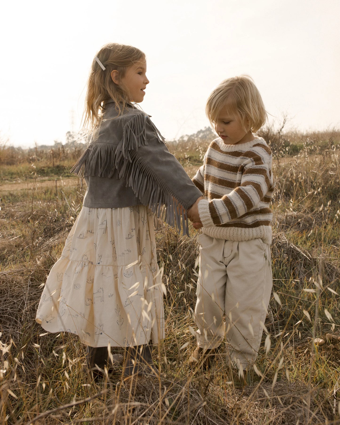 Aspen Saddle Stripe Sweater