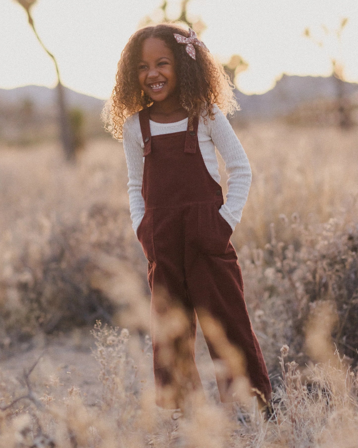 Brick Wide Leg Overall