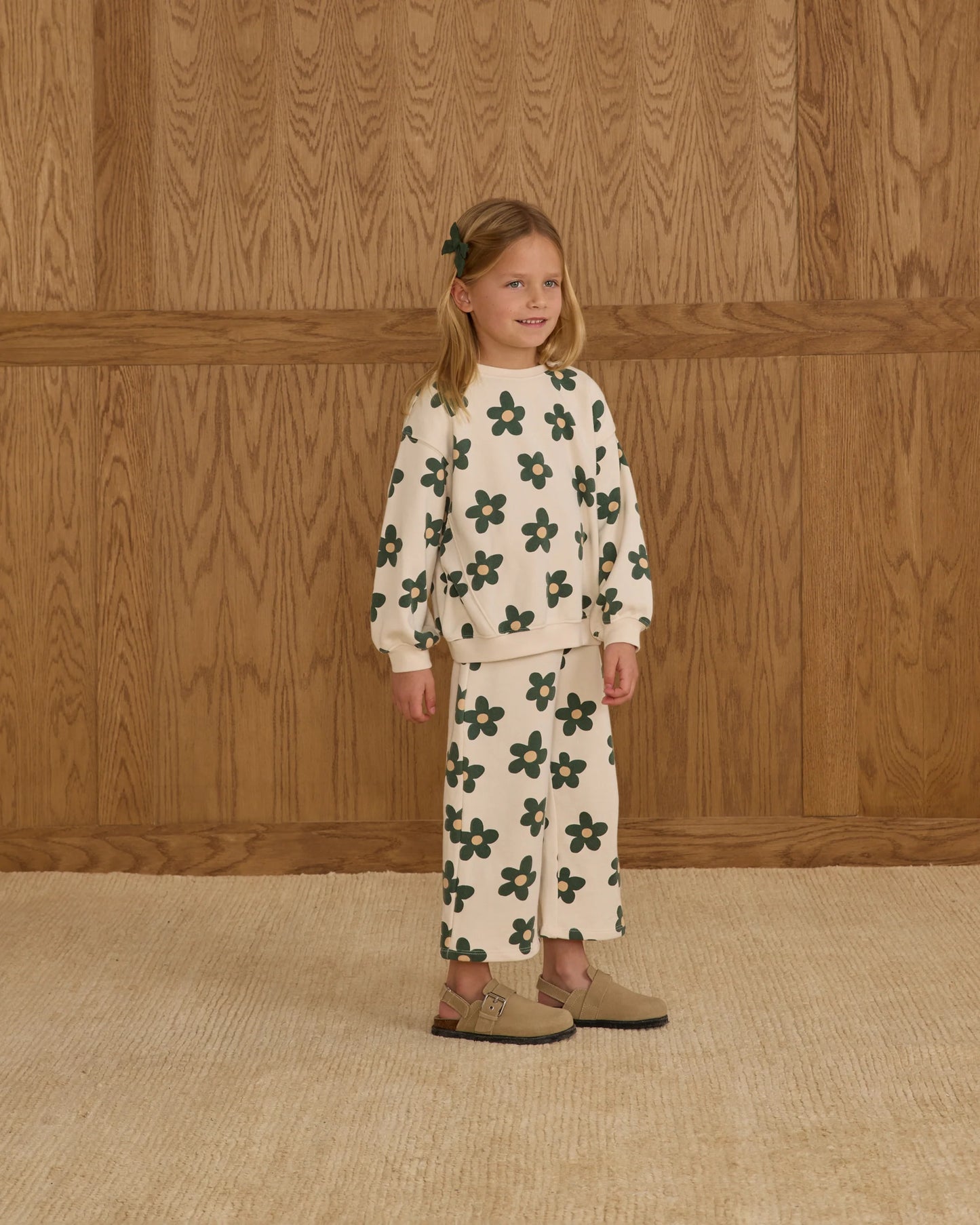 Daisy Wide Leg Sweatpants