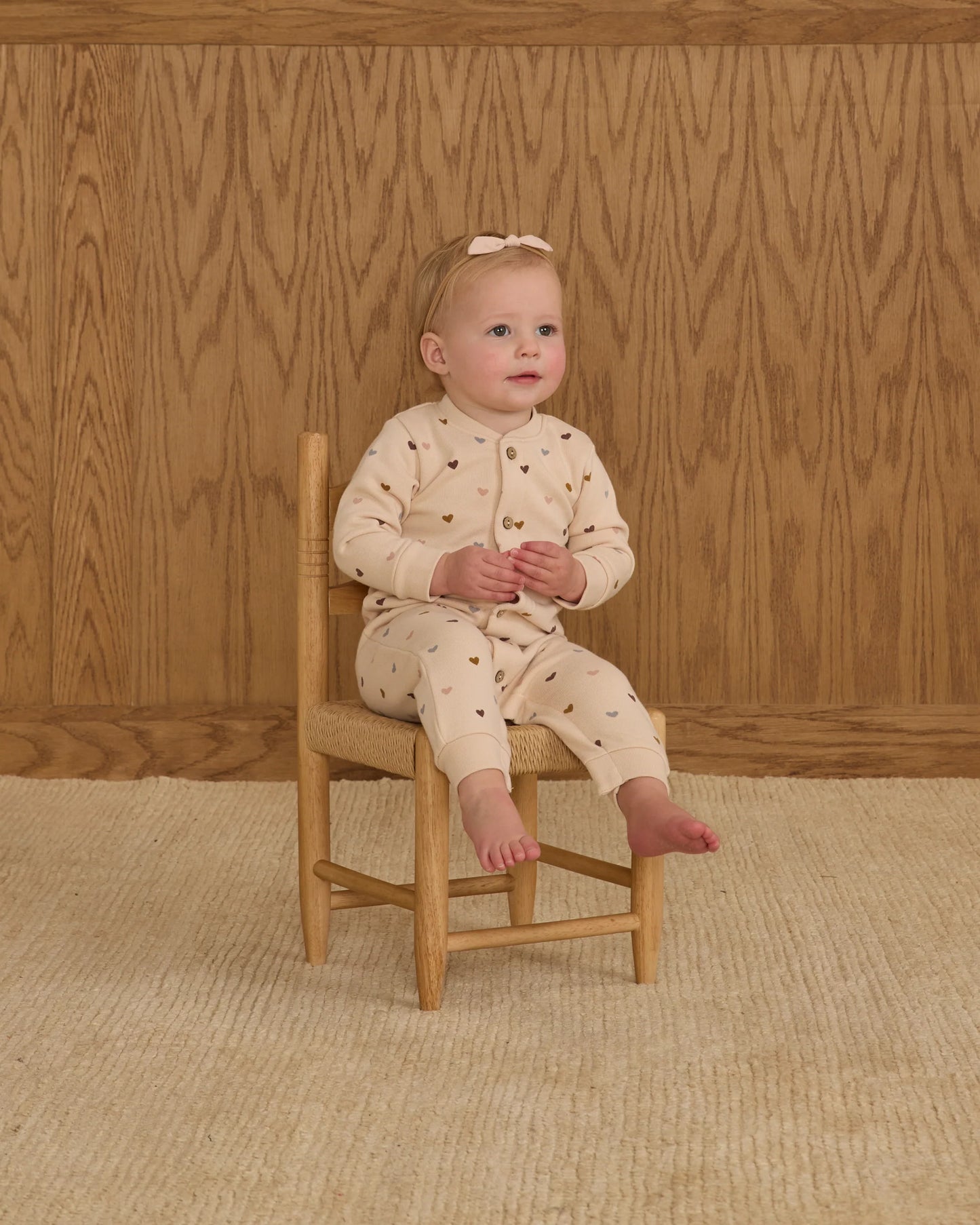 Button Down Hearts Jumpsuit