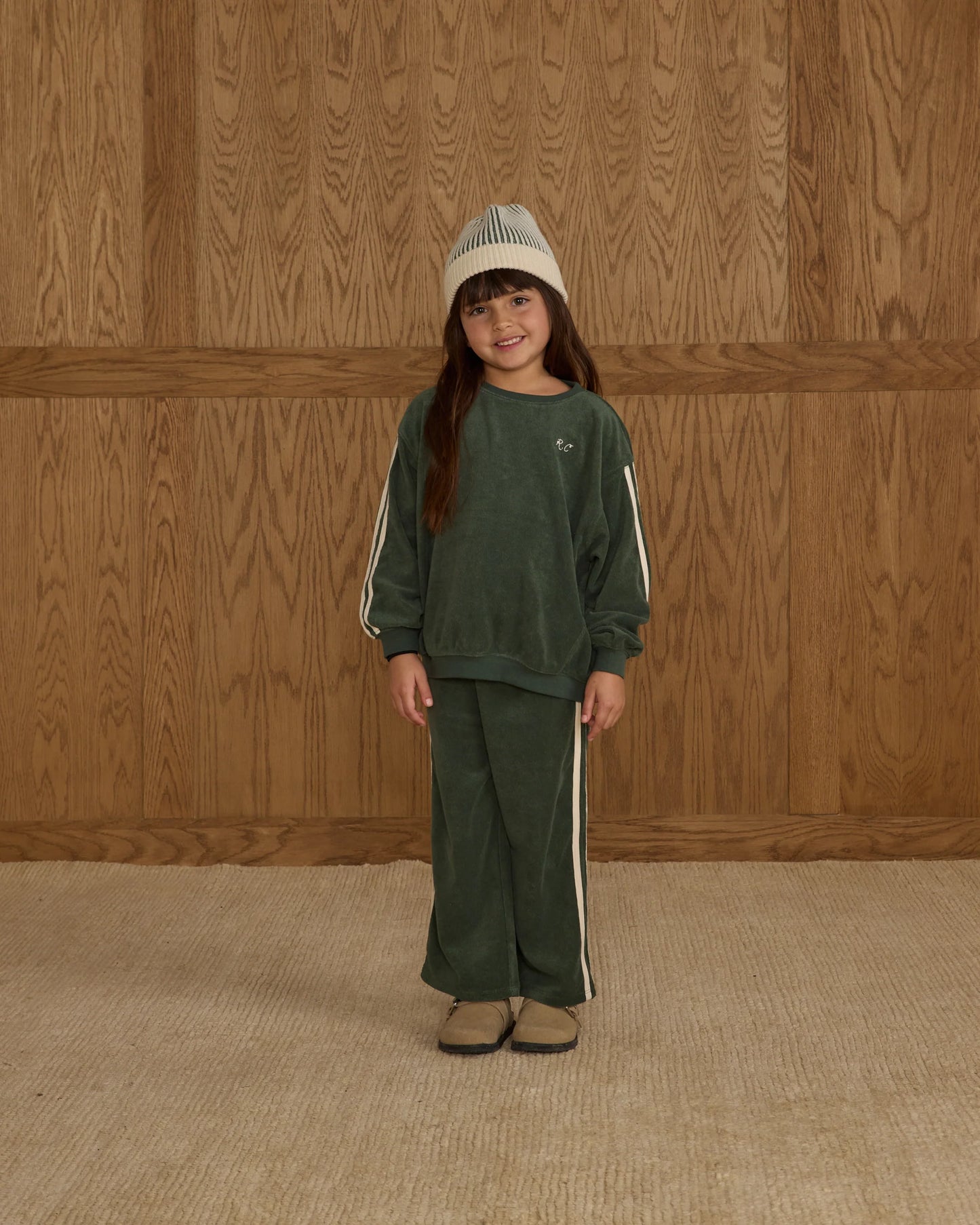 Green Oversized Sweatshirt