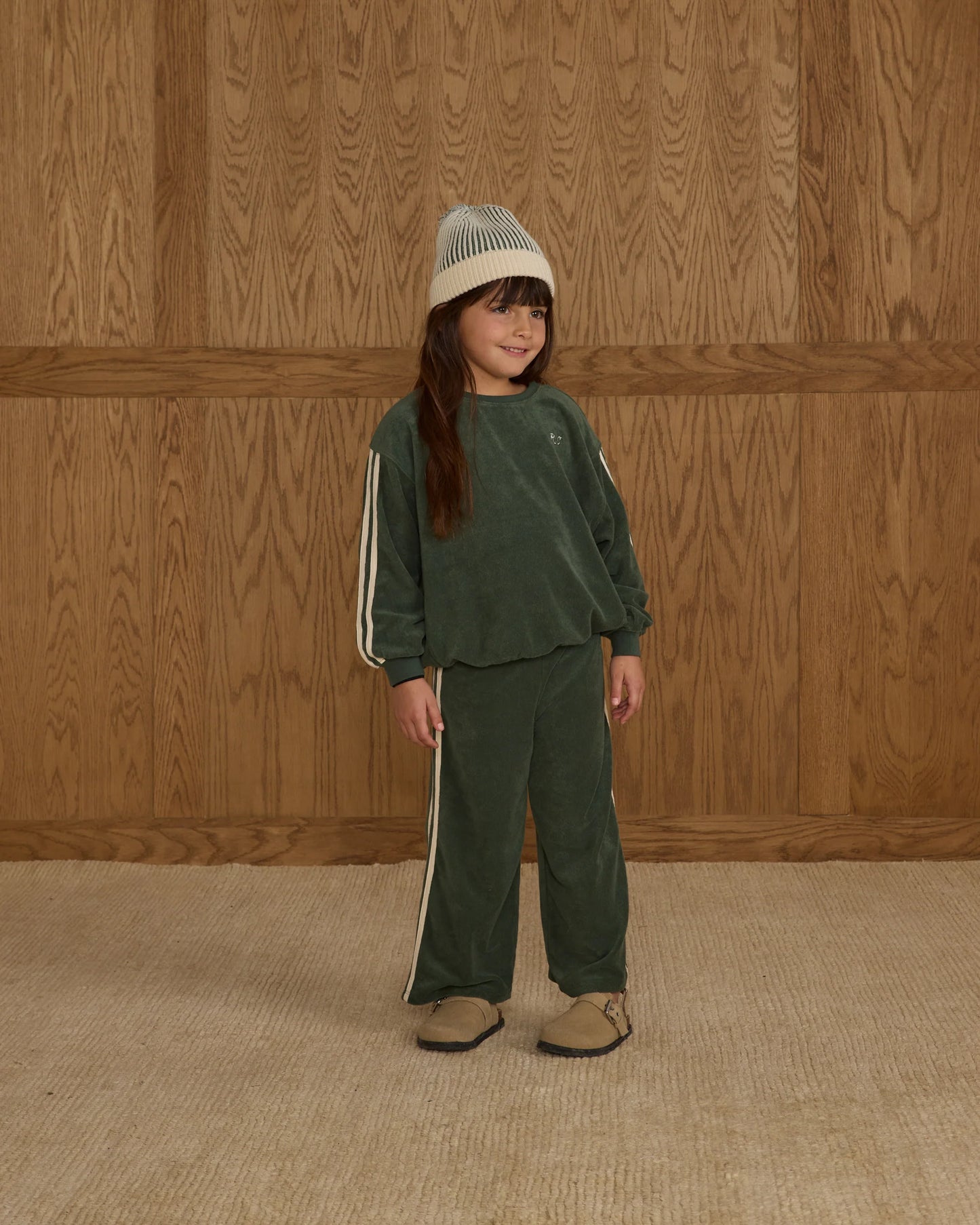 Green Oversized Sweatshirt