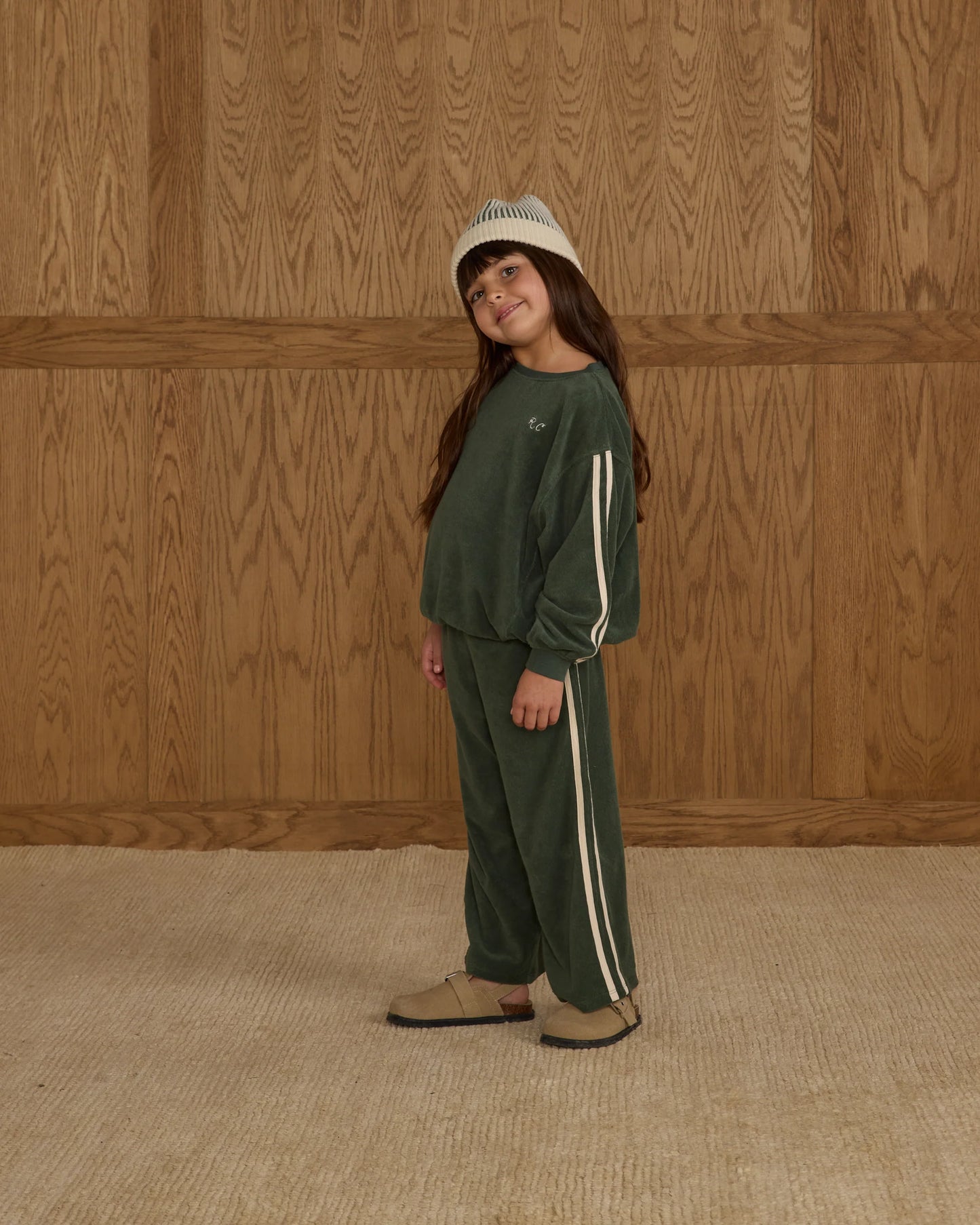 Green Oversized Sweatshirt