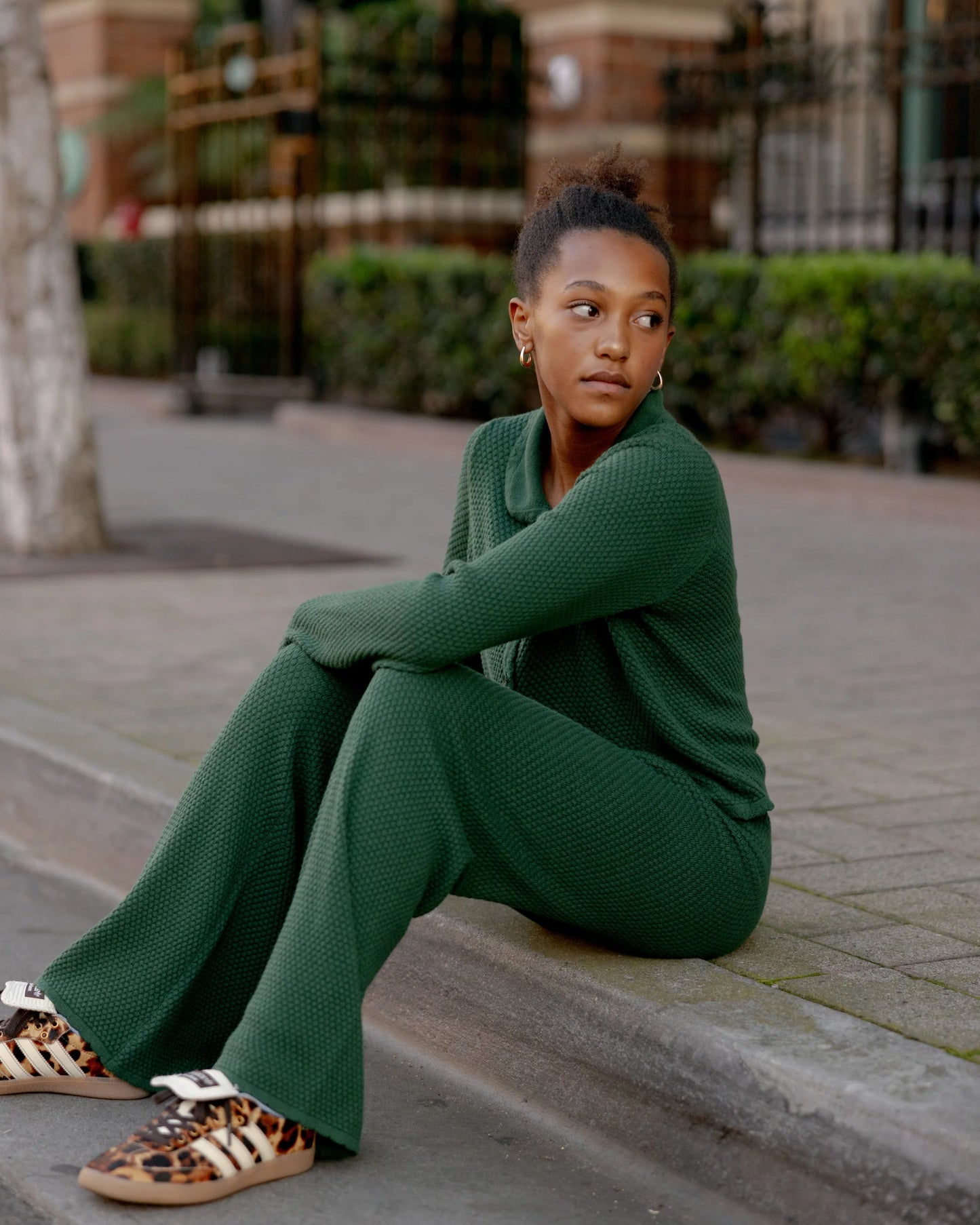 Teen Green Rio Cardigan