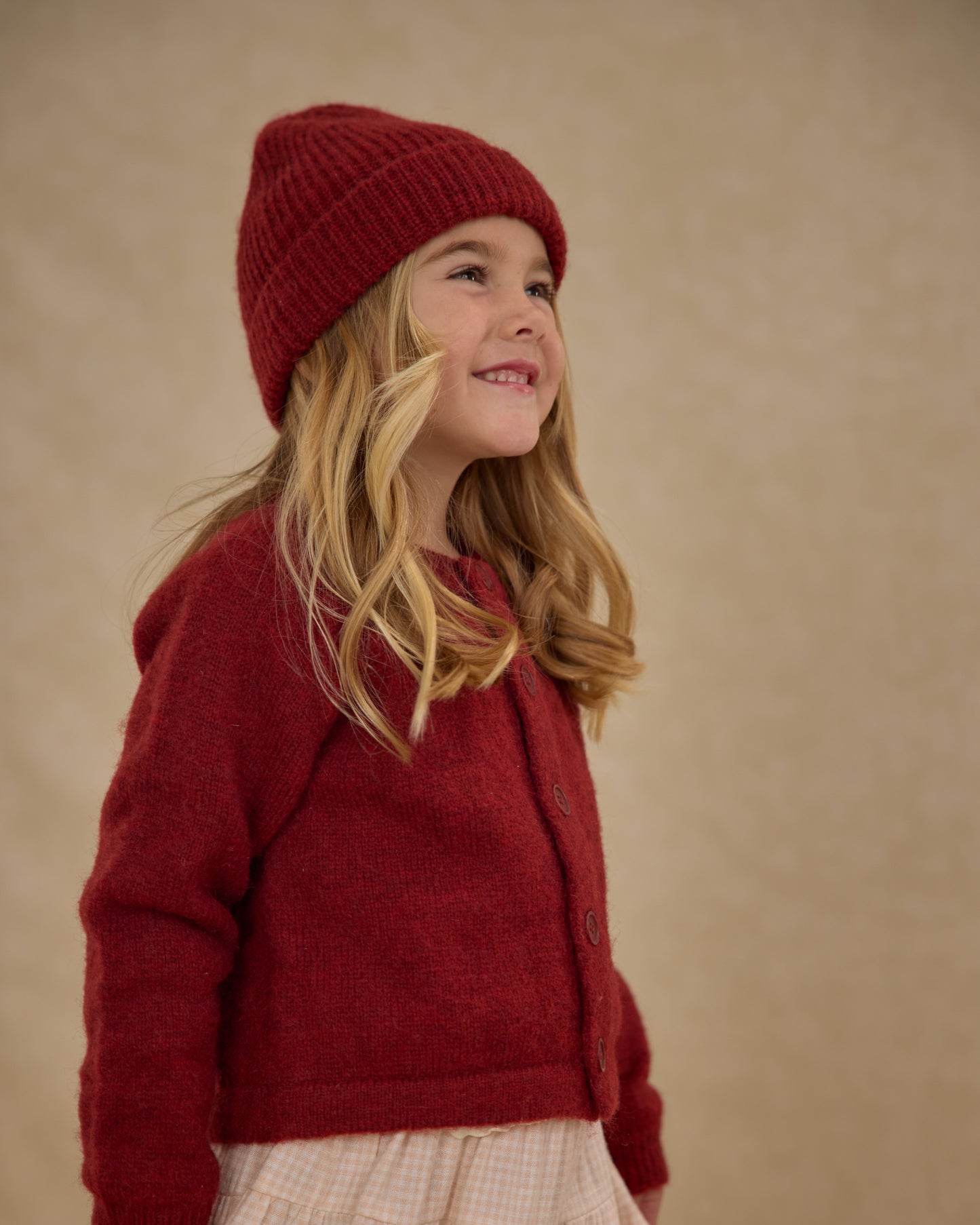 Fuzzy Ruby Cardigan