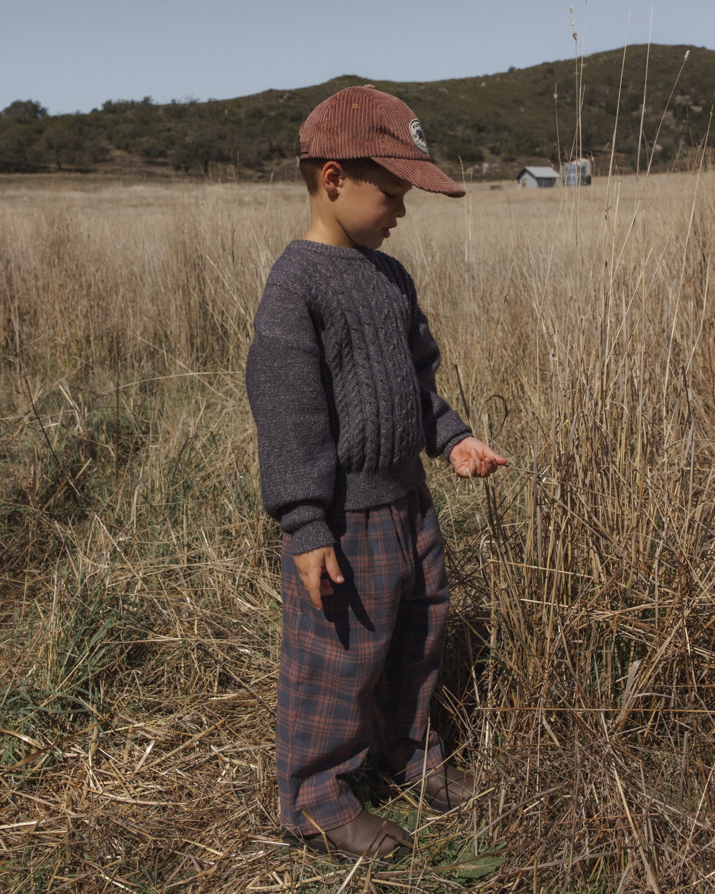 Midnight Plaid Palmer Pants