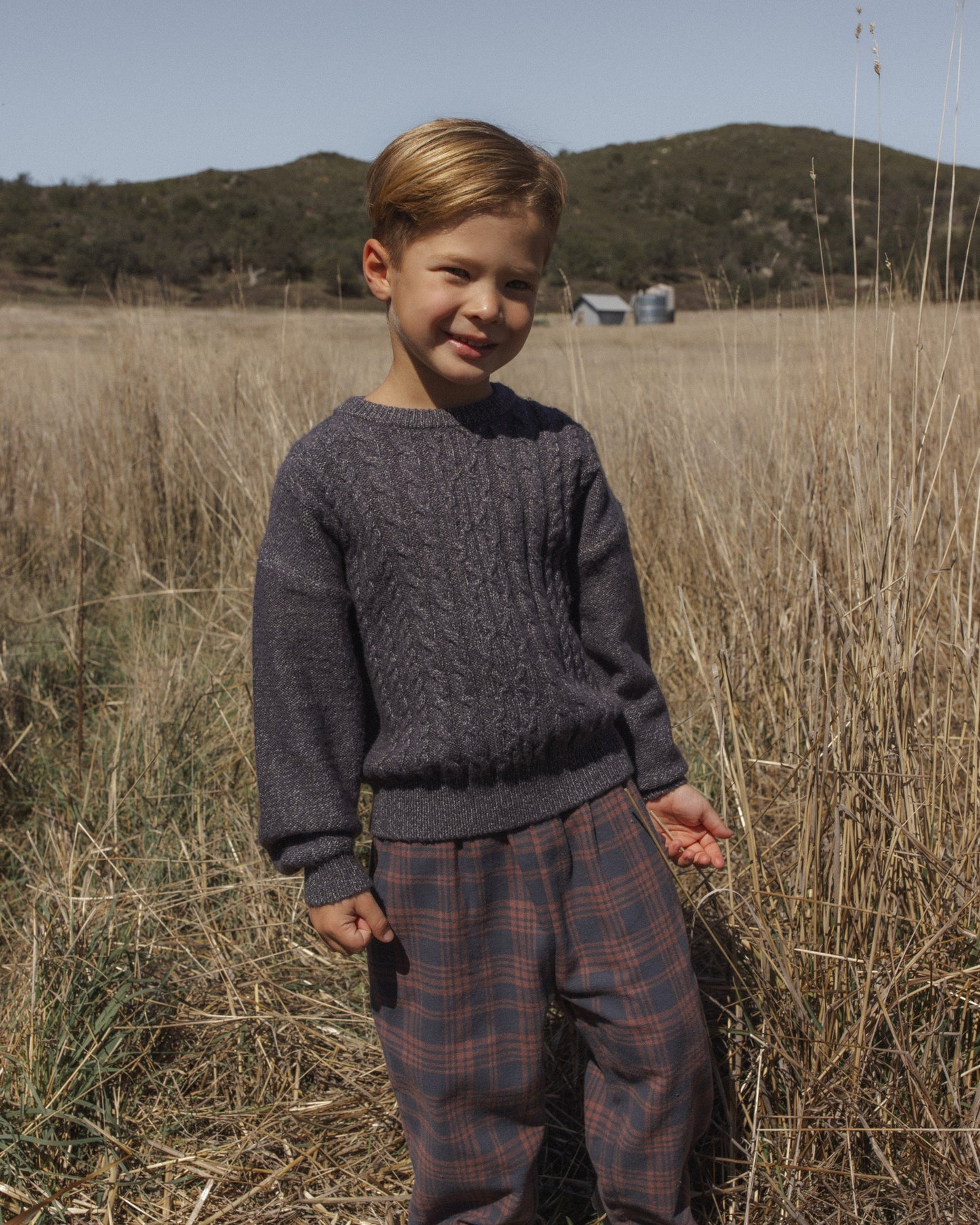 Midnight Plaid Palmer Pants