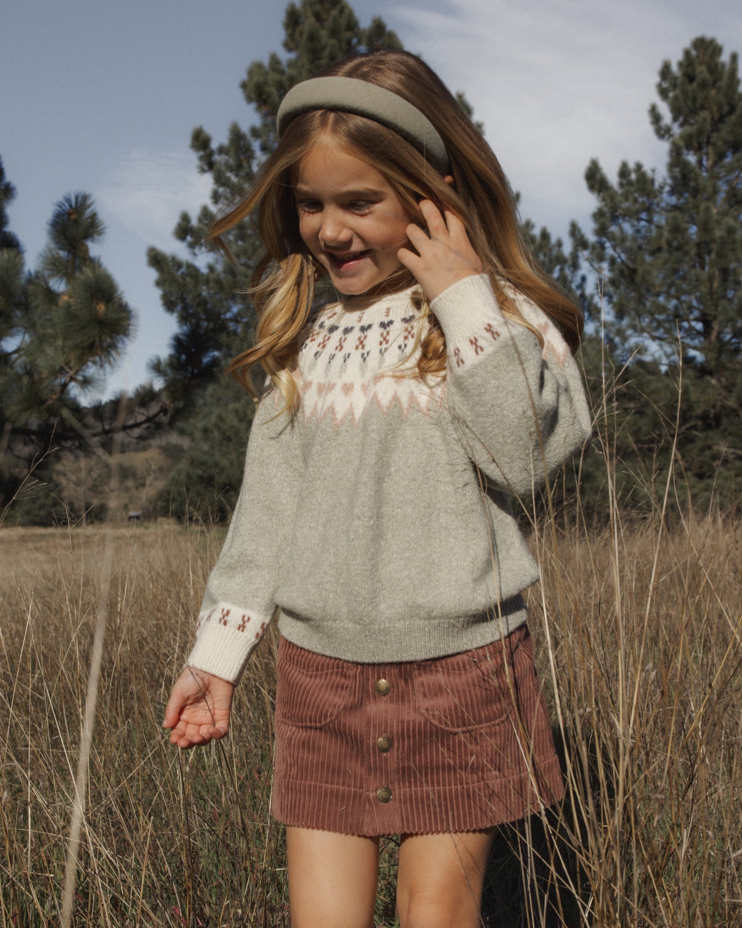 Sage Fair Isle Sweater