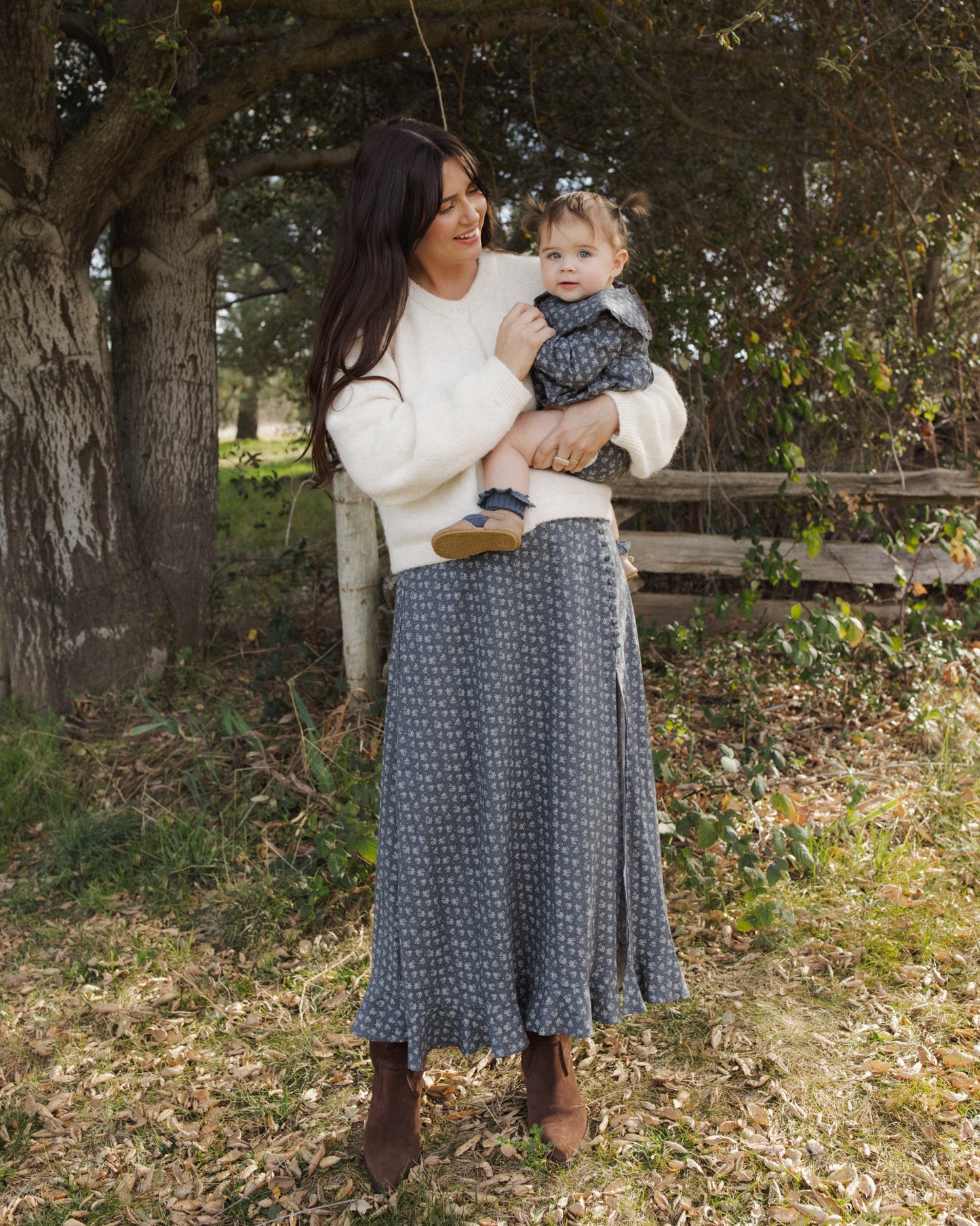 Heart Ditsy Fern Romper