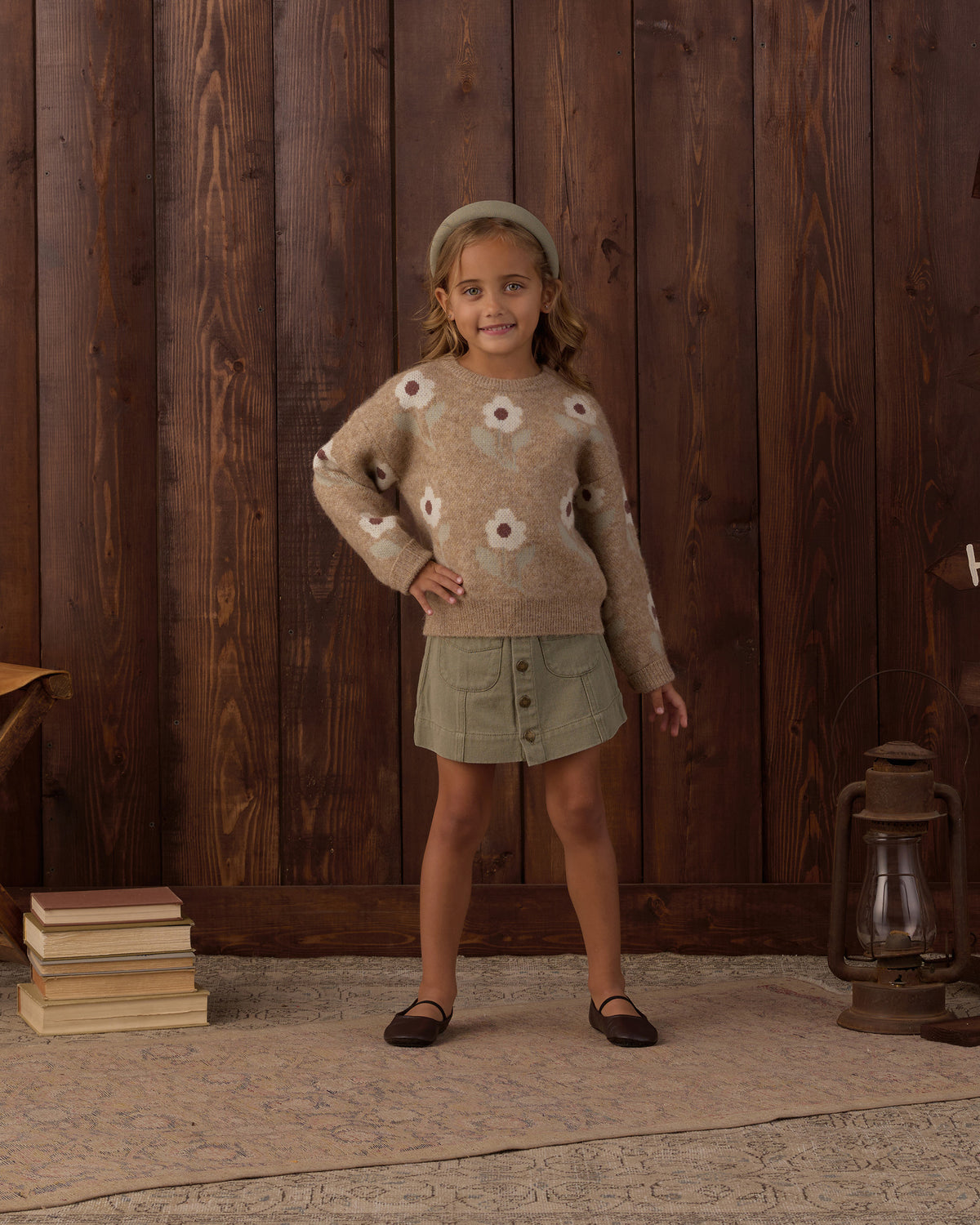 Dark Sage Denver Skirt
