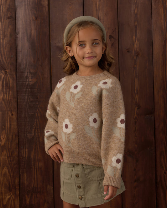 Fawn Flower Aspen Sweater