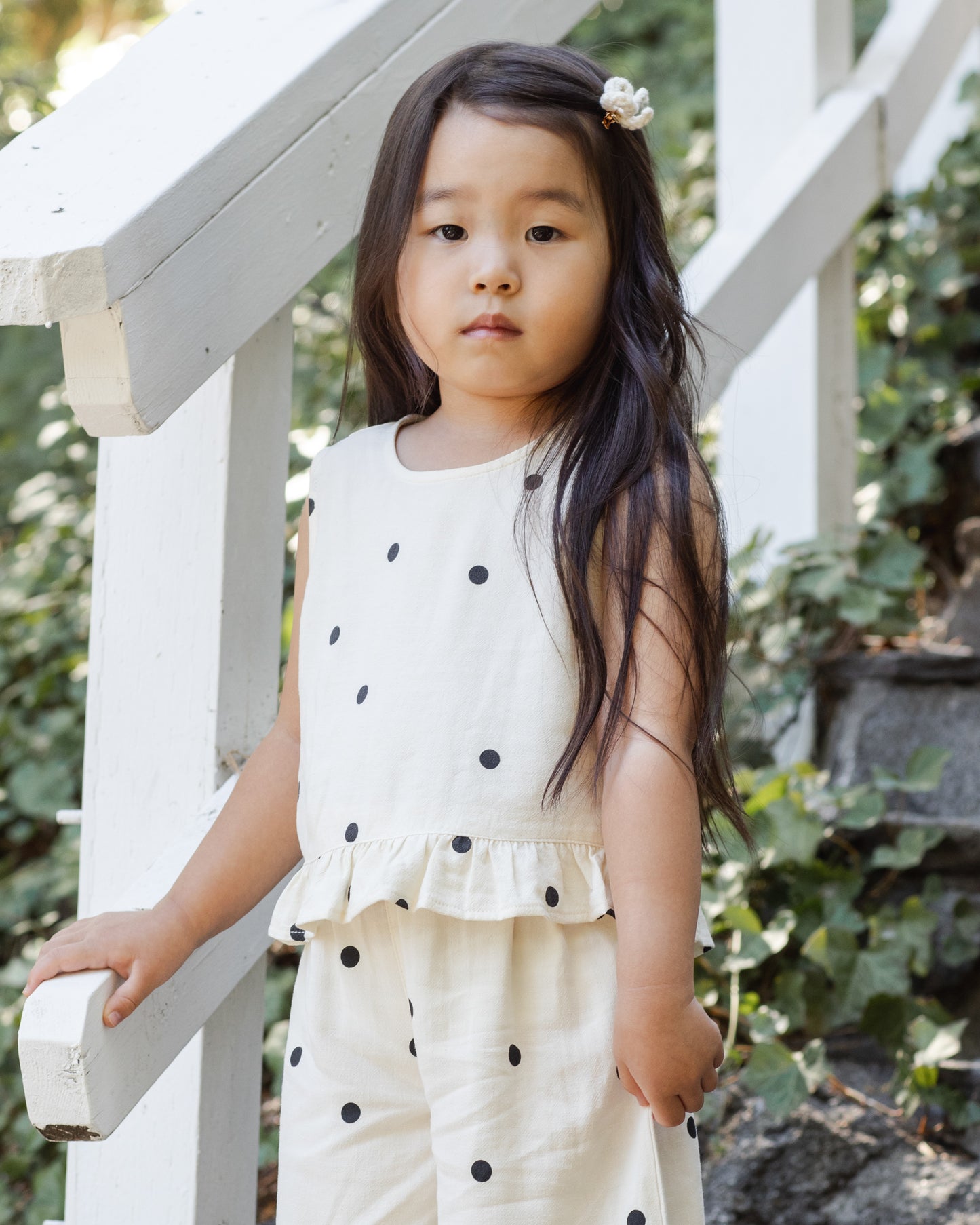 Polka Dot Oceanside Top