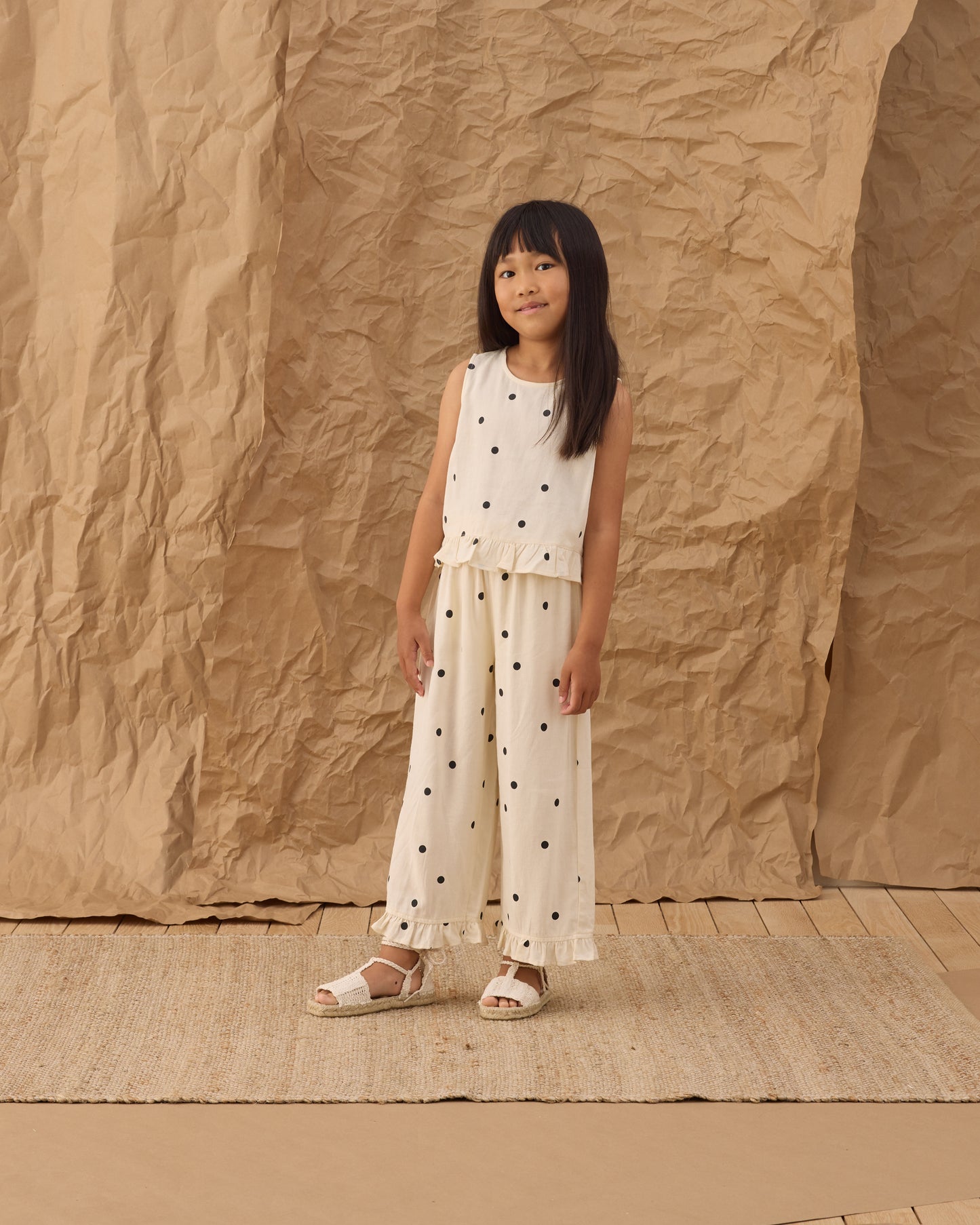 Polka Dot Oceanside Top