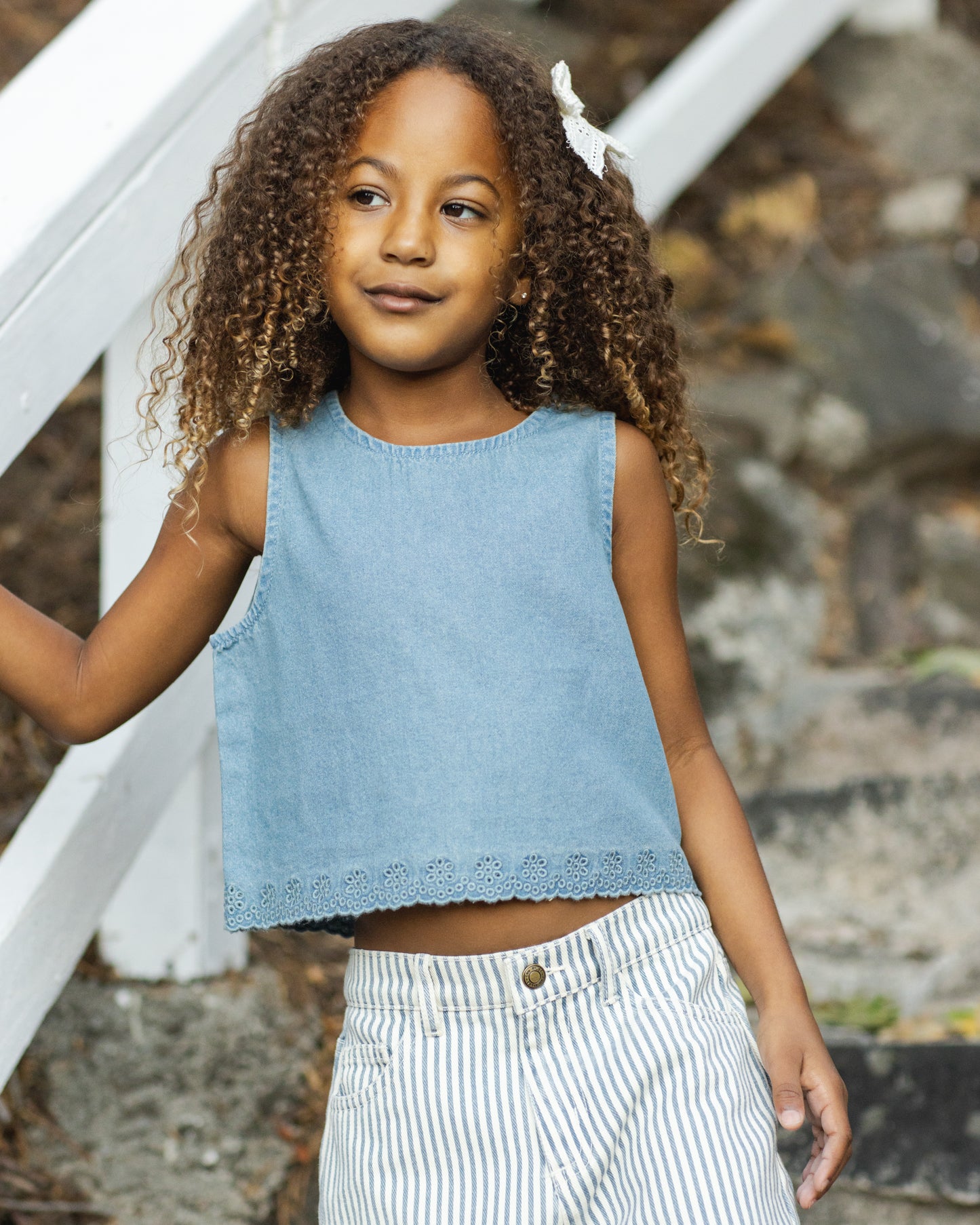 Aaron Washed Blue Top