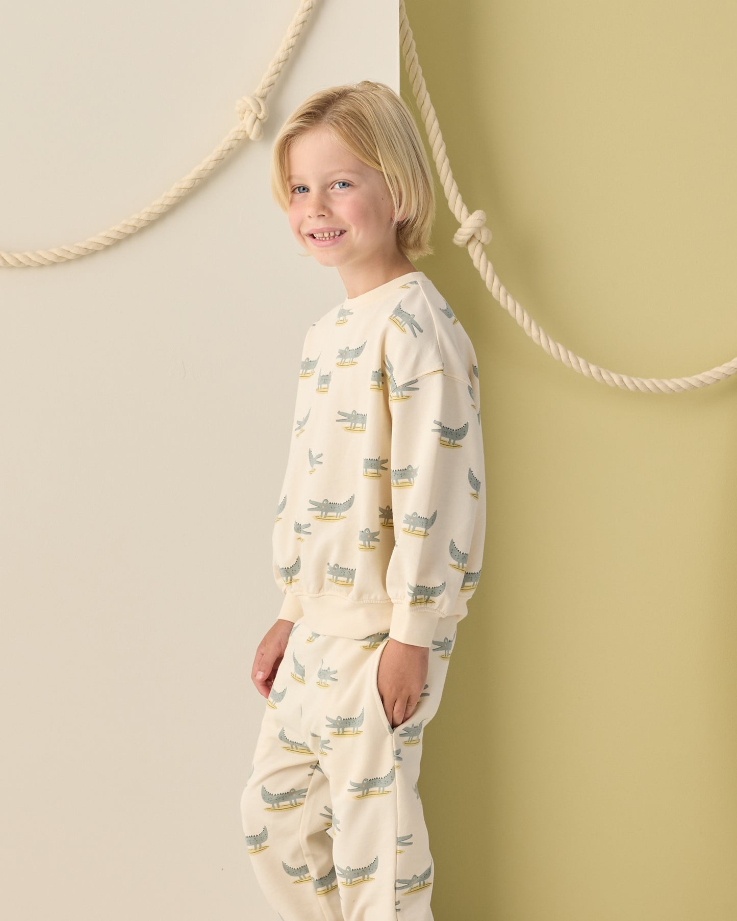 Relaxed Alligators Sweatshirt