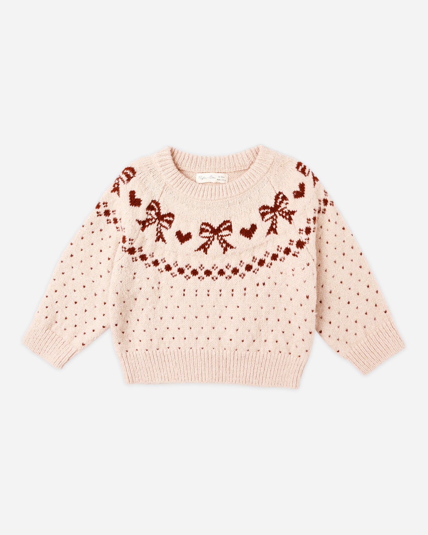 Bows Fair Isle Sweater