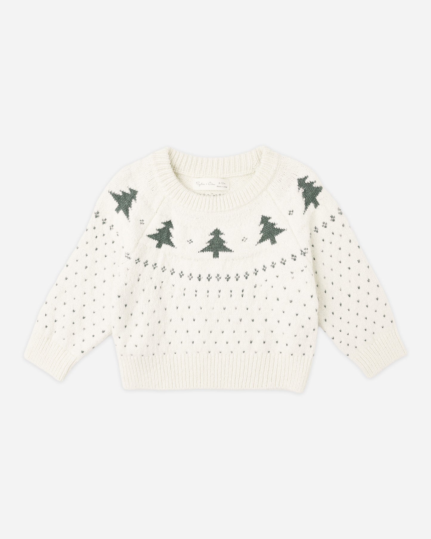 Trees Fair Isle Sweater