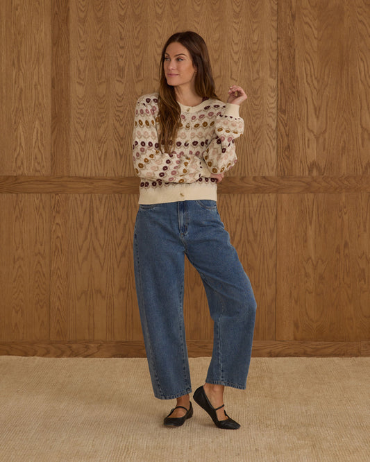 Women's Floral Jacquard Cheyenne Cardigan