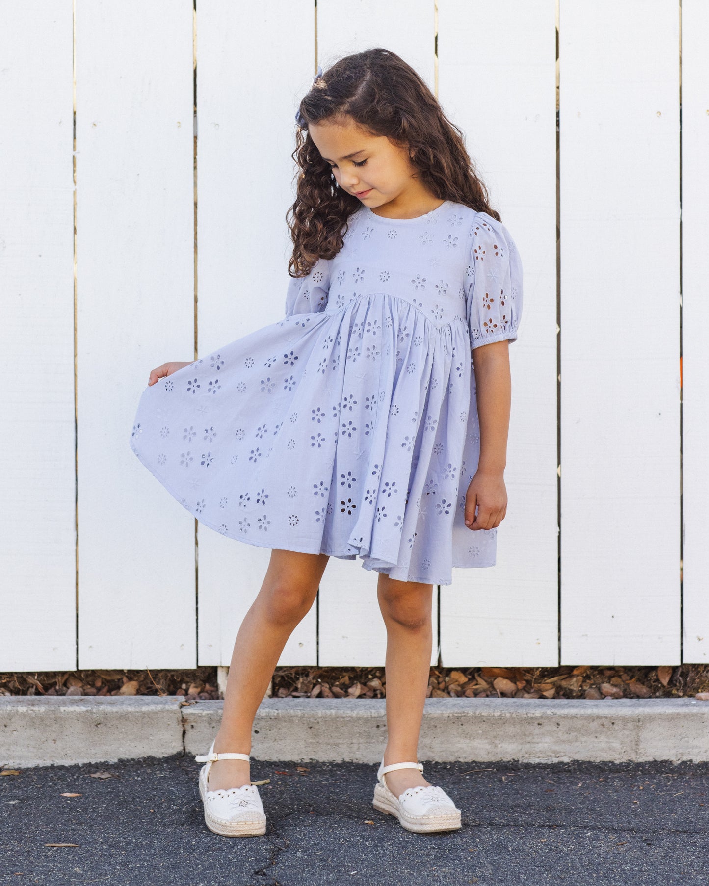 Periwinkle Rose Dress
