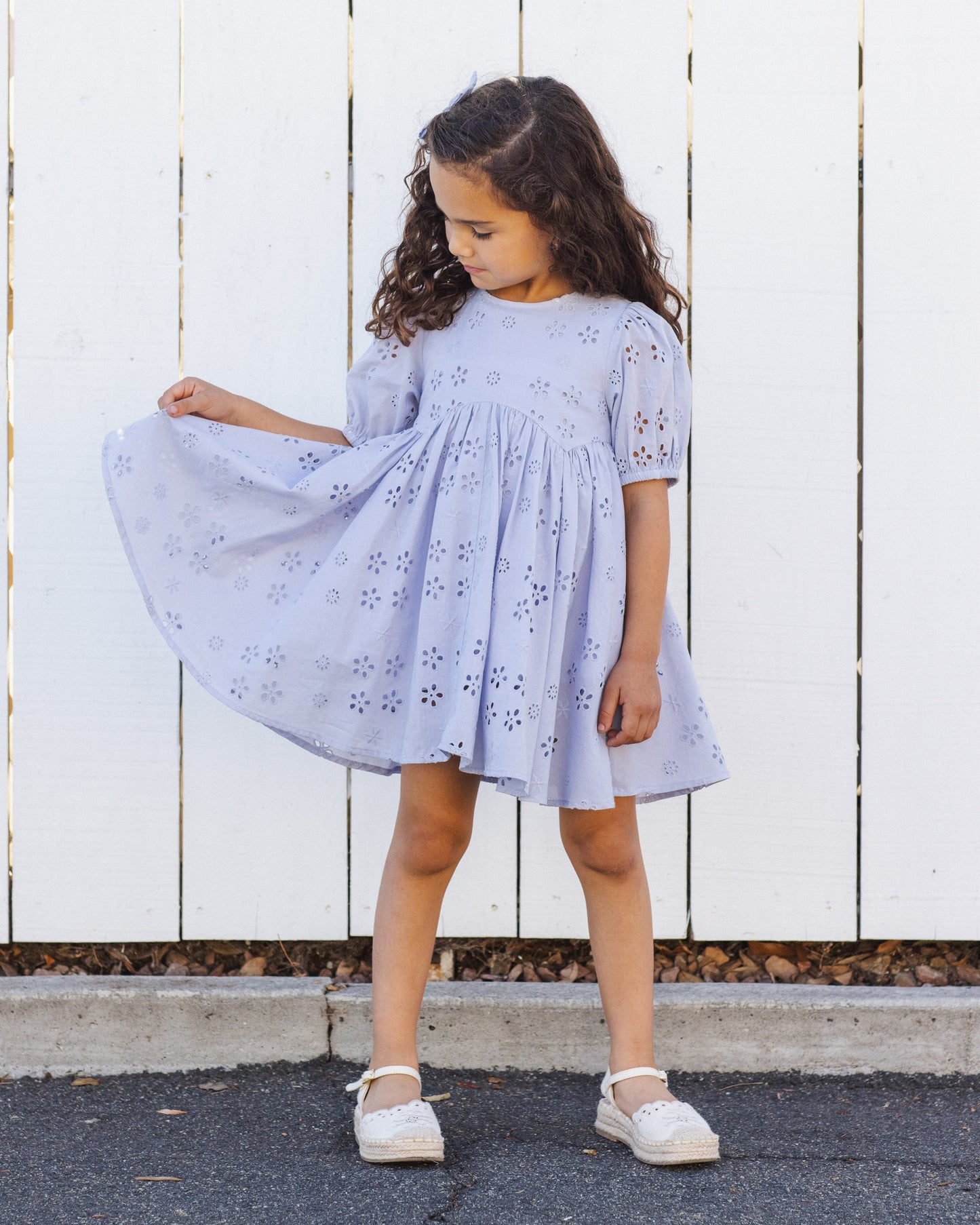 Periwinkle Rose Dress
