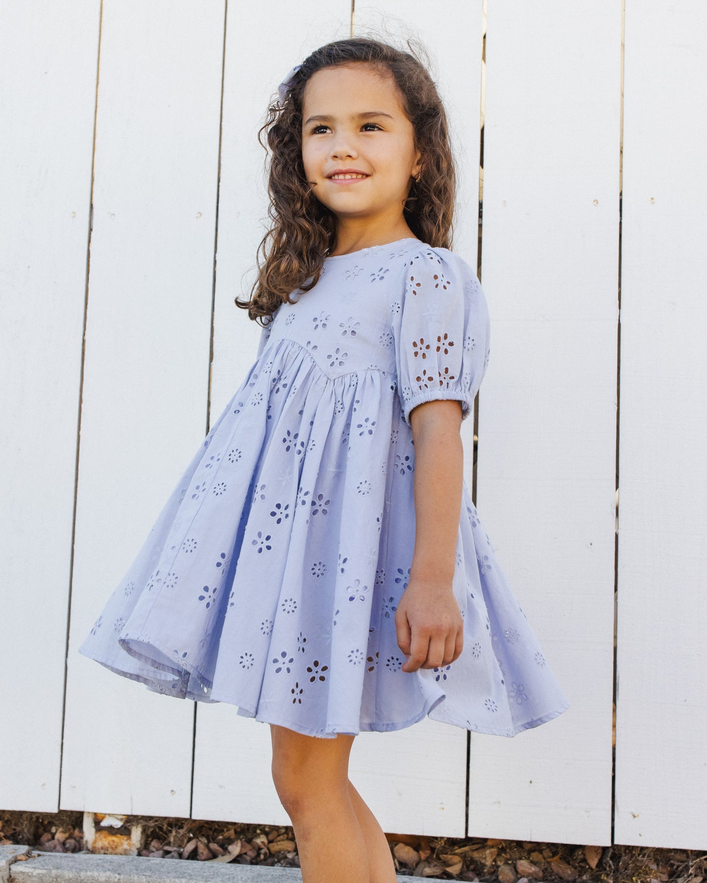 Periwinkle Rose Dress