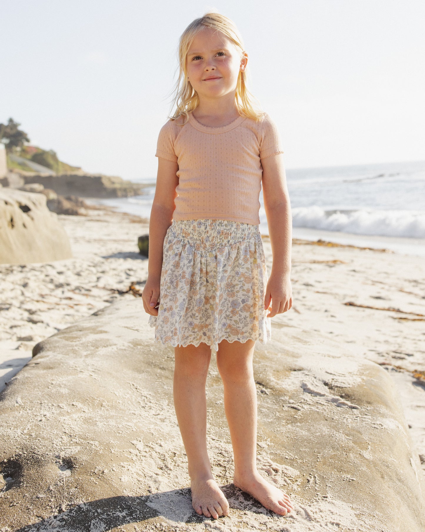 Bloom Smocked Mini Skirt