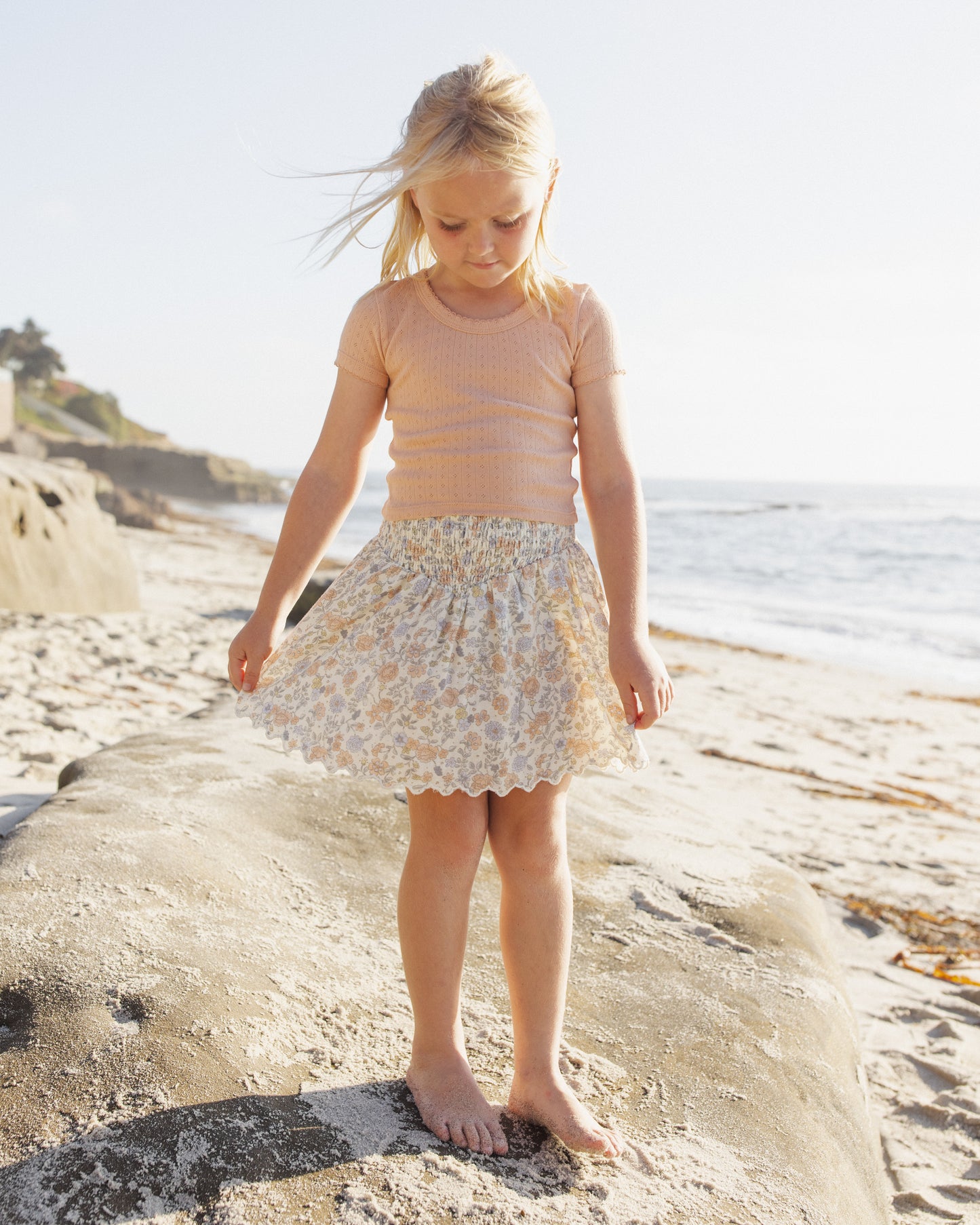 Bloom Smocked Mini Skirt