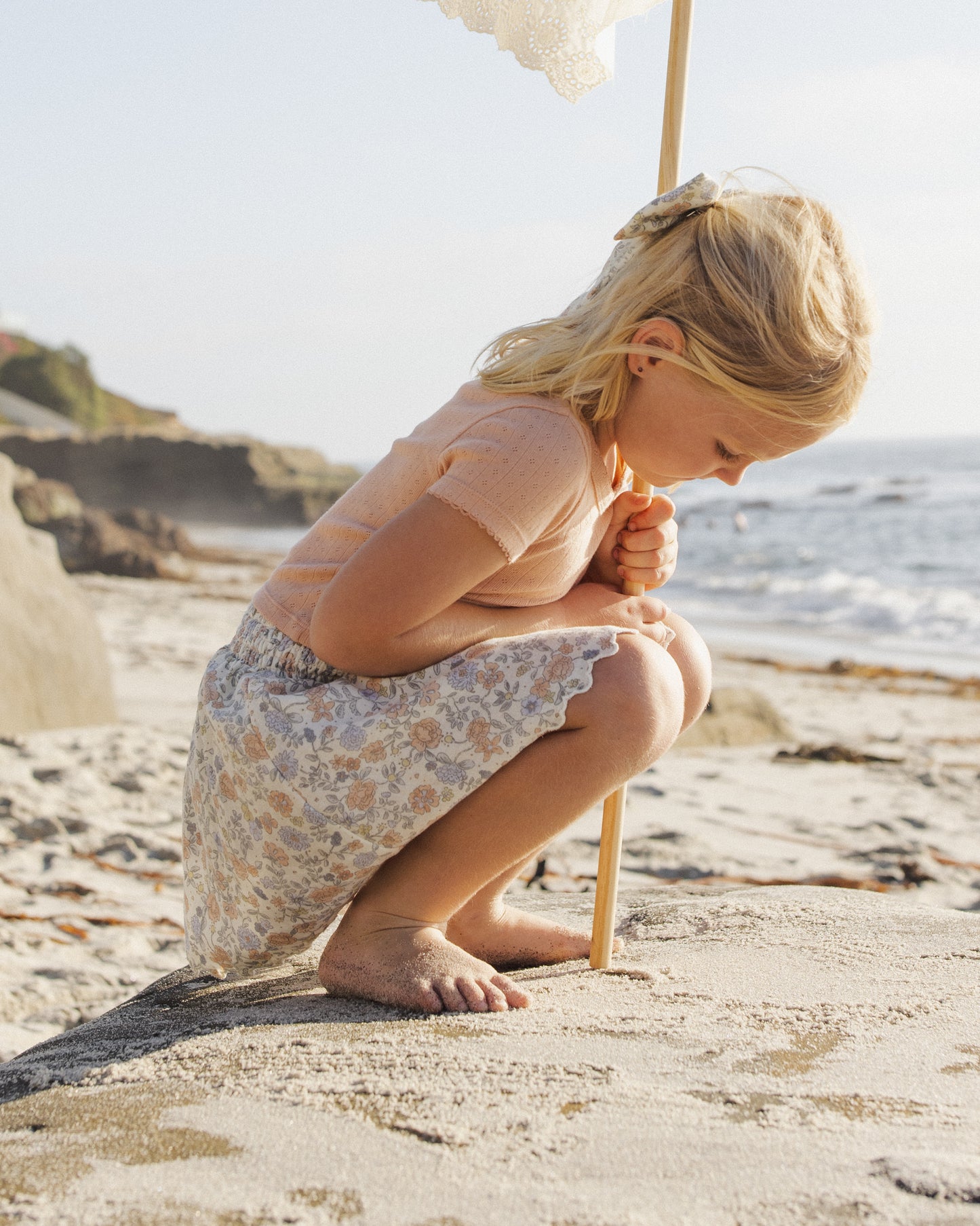 Bloom Smocked Mini Skirt