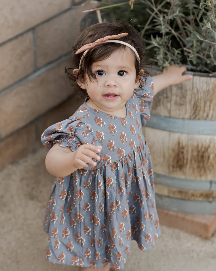 Blue Floral Jolene Dress