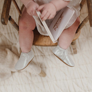 Soft Sole Pretty Pearl Silver