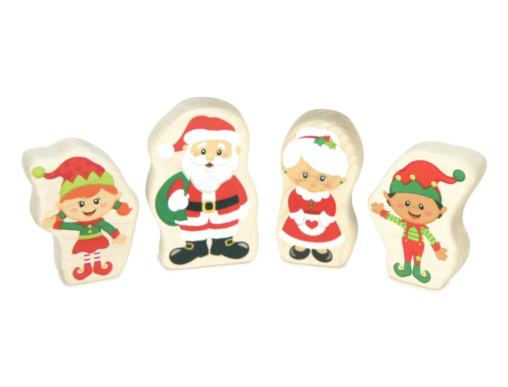Santa & Friends Block Set