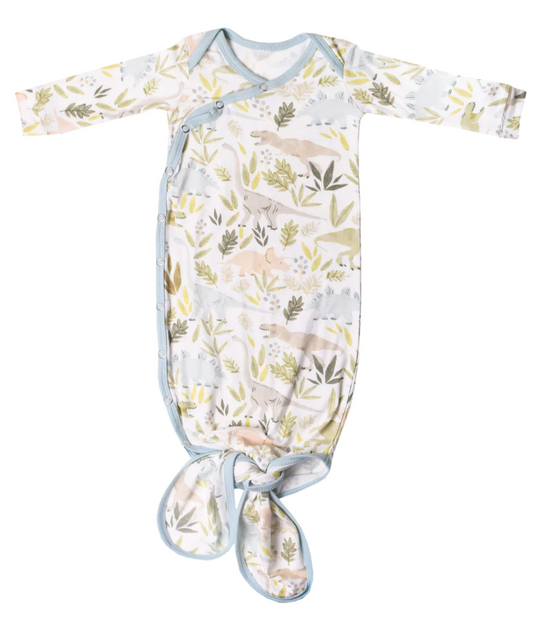 Rex Newborn Knotted Gown