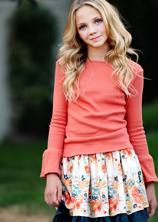 Haven Coral Top