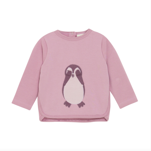 Dawn Pink Penguin Sweatshirt