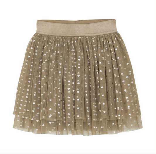 Tannin Gold Heart Skirt