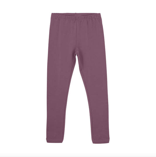 Black Plum Sweat Leggings