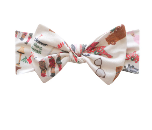 A Christmas Story Headband Bow