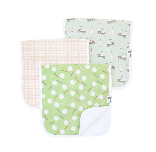 Bogey Burp Cloth Set