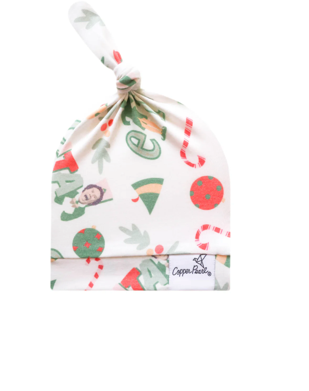 Elf Top Knot Hat/ 0-4 mos