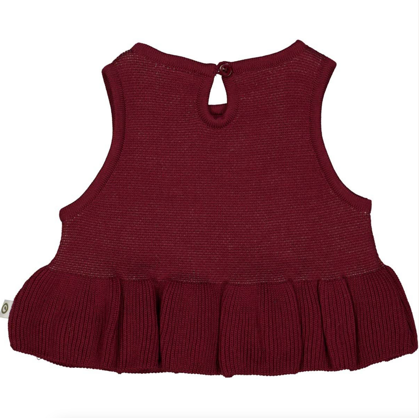 Knit Jacquard Cabernet Vest