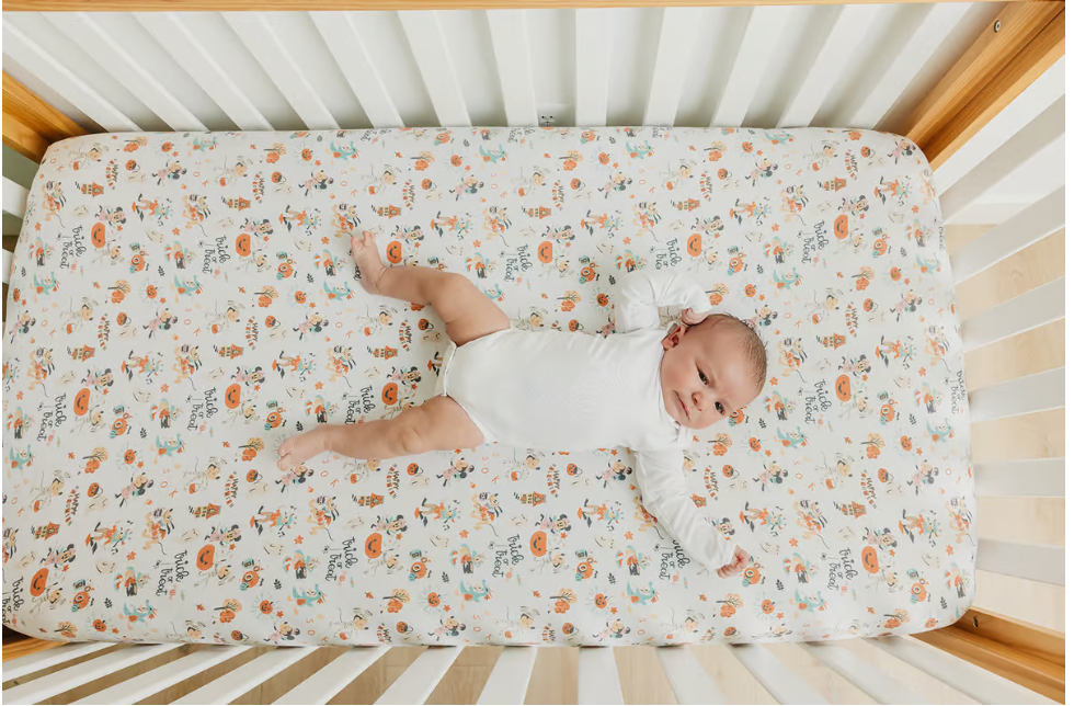Mickey’s Boo Bash Premium Crib Sheet
