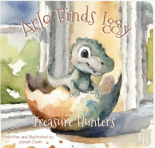 "Arlo Finds Iggy" Board Book