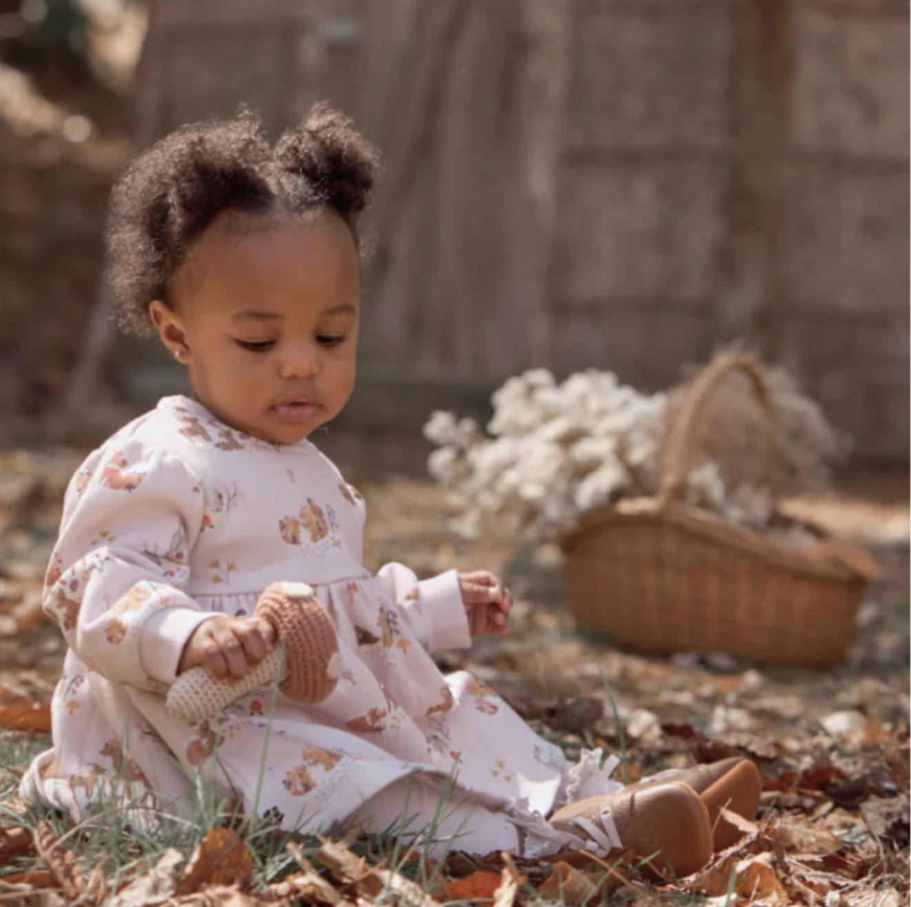 Forest Family Fleece Dress & Leggings