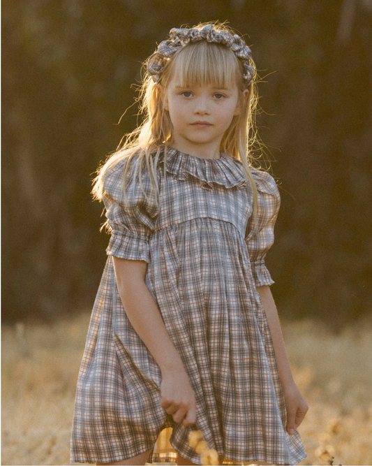 Amelia Holiday Plaid Dress