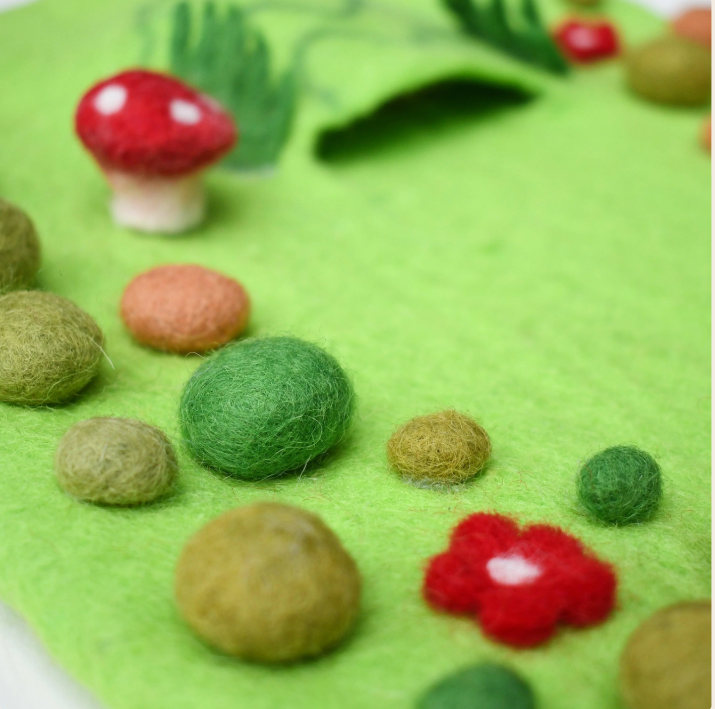 Fairy Toadstool Garden Play Mat