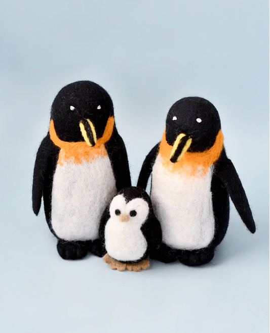 Felt Penguin Family