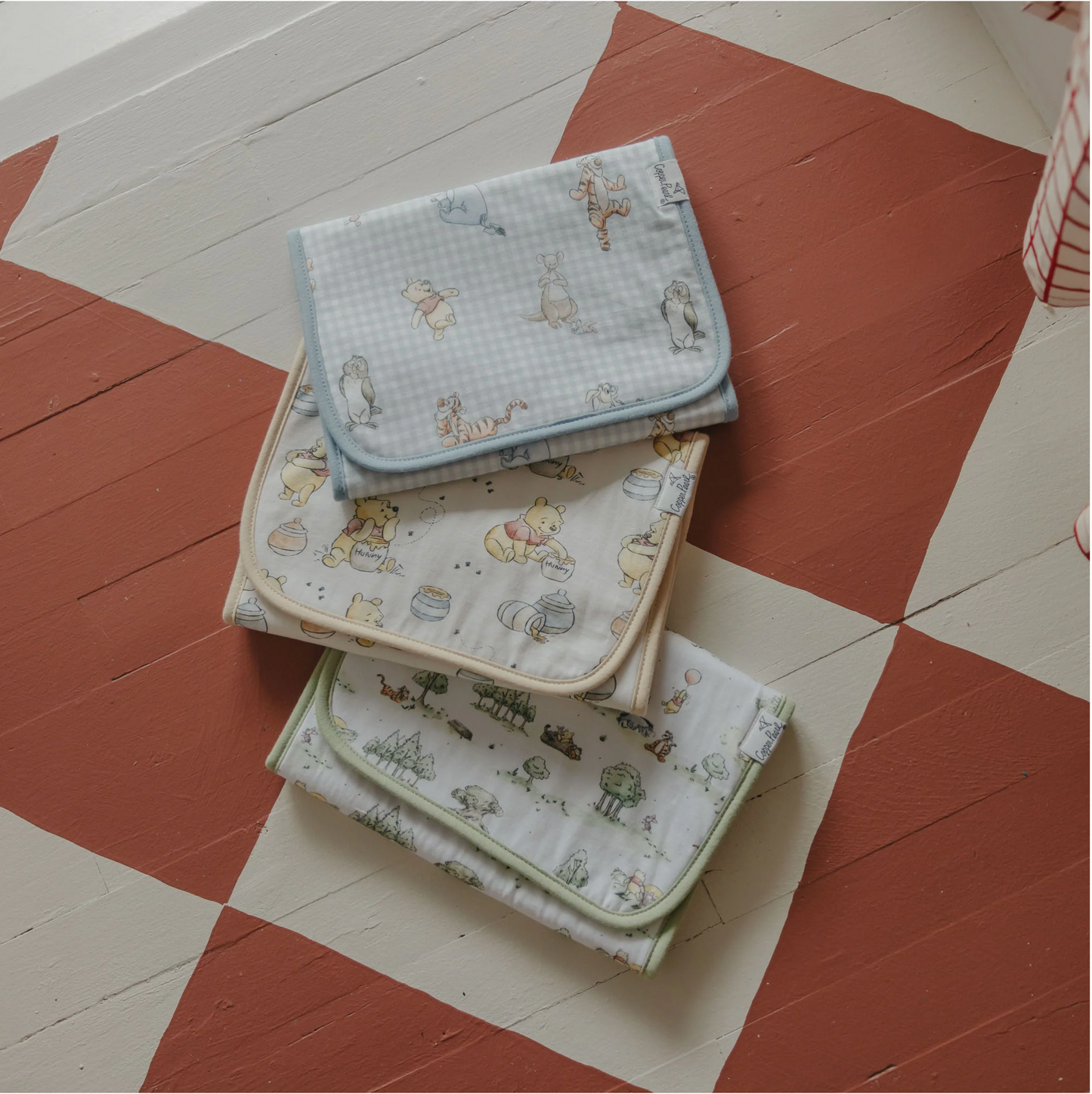 Hundred Acre Wood Burp Cloth Set