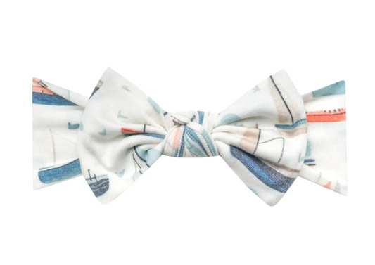Fischer Knit Headband Bow