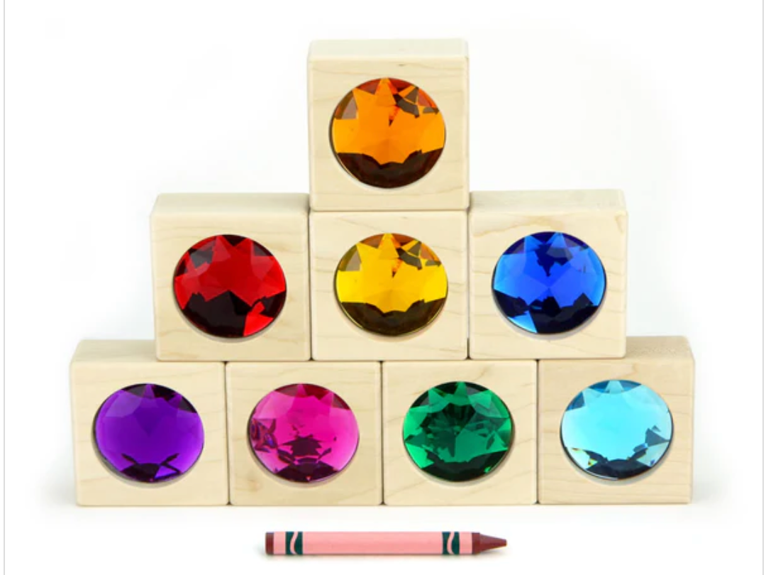 8 Pc. Large Gem Blocks