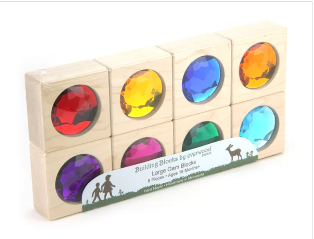 8 Pc. Large Gem Blocks